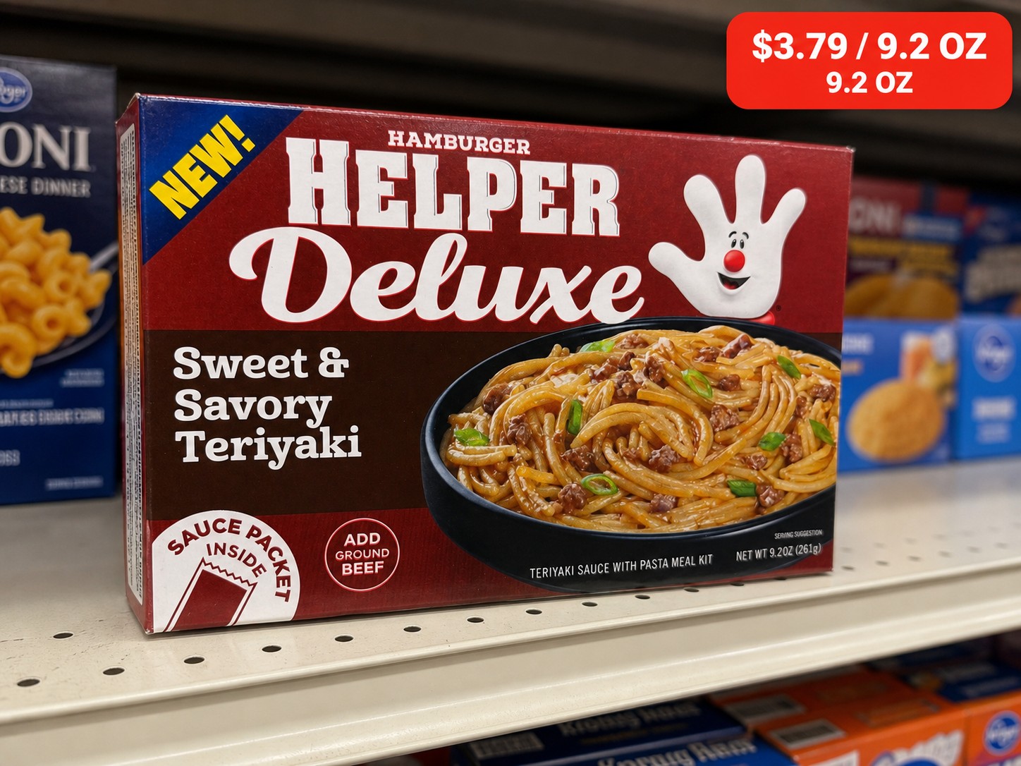 HAMBURGER HELPER Deluxe Sweet & Savory Teriyaki