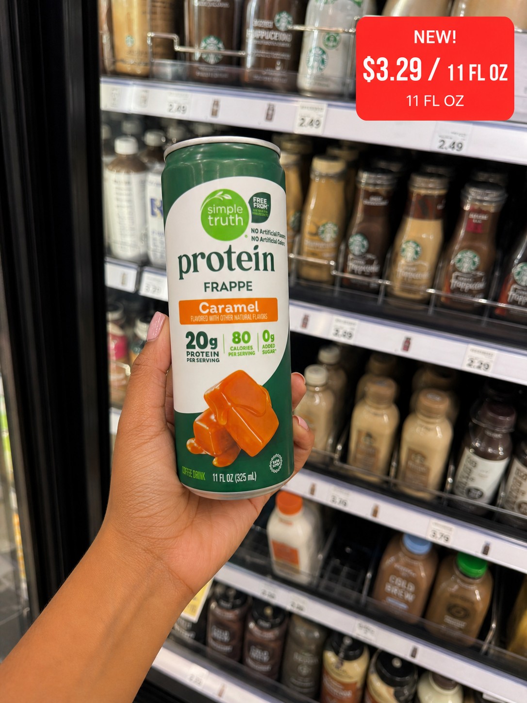 Simple Truth protein FRAPPE Caramel