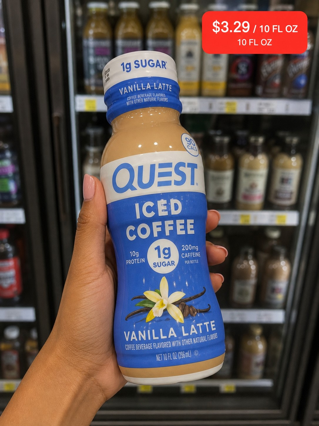 QUEST ICED COFFEE VANILLA LATTE