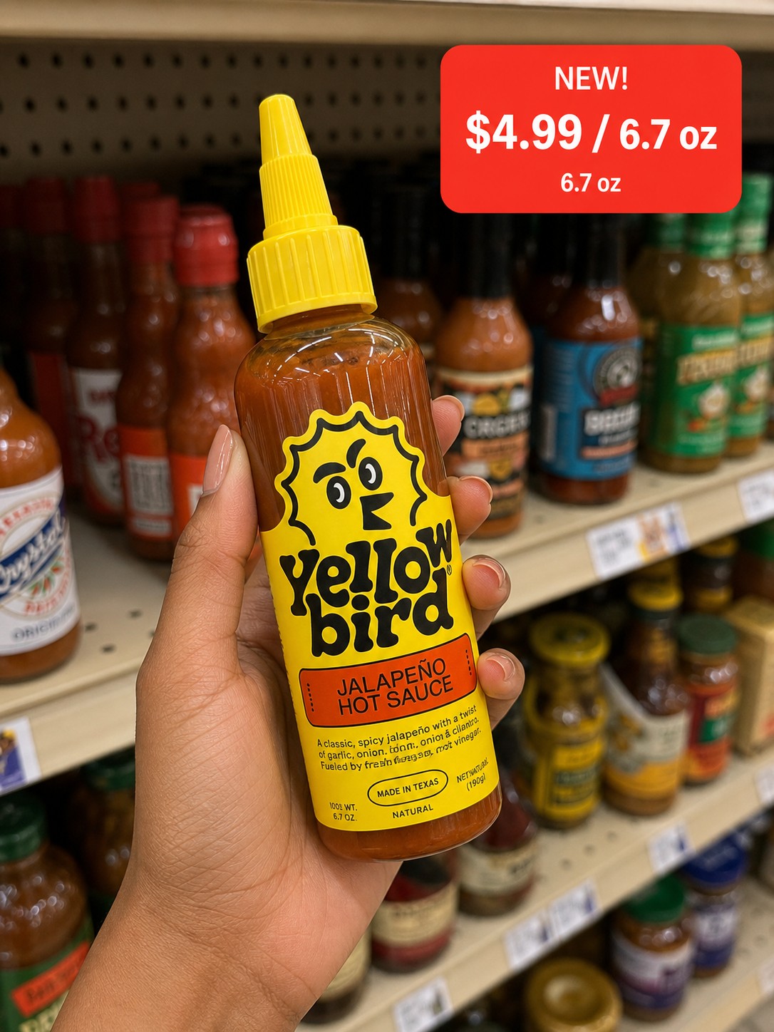Yellowbird Jalapeño Hot Sauce