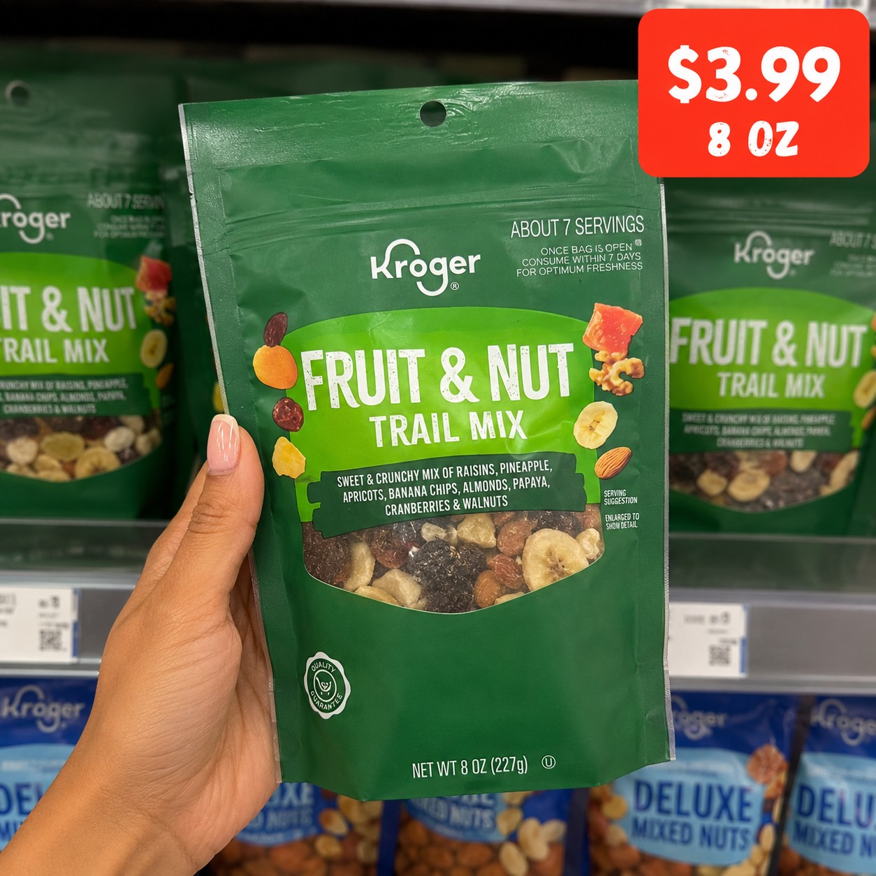 Kroger Fruit & Nut Trail Mix