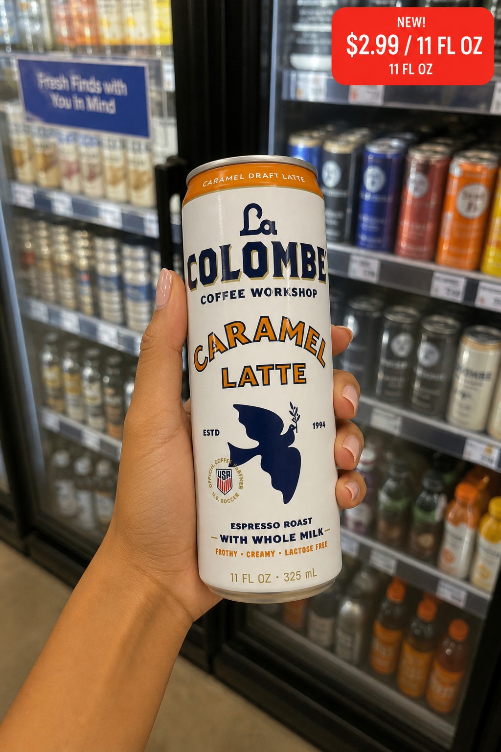 La Colombe Coffee Workshop Caramel Latte