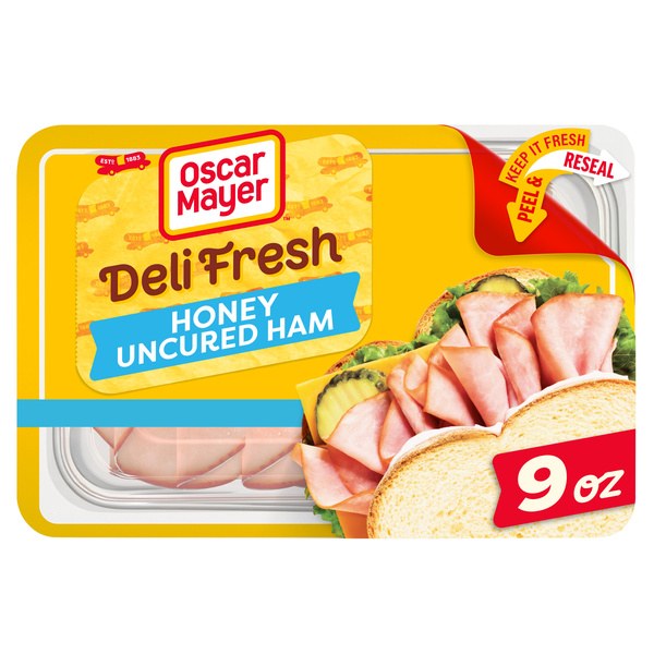 Oscar Mayer Deli Fresh Honey Uncured Ham, 9 oz Pack | 2 for $7.00