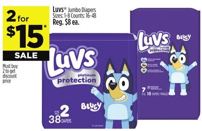 Luvs® Jumbo Diapers