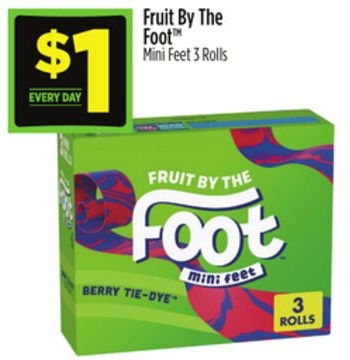 Fruit By The Foot Mini Feet