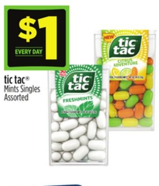 tic tac Mints Singles