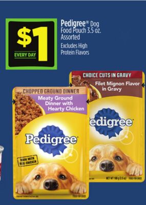 Pedigree Dog Food Pouch