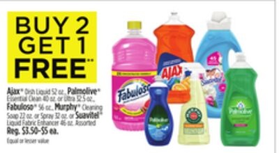Ajax® or Palmolive® or Fabuloso® or Murphy® or Suavitel®