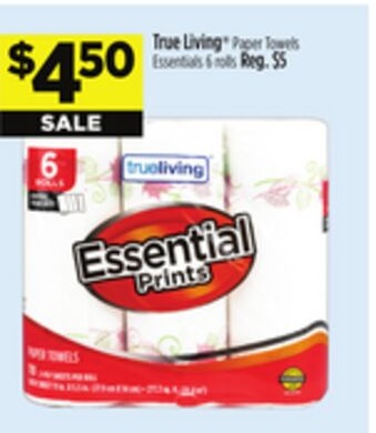 True Living® Paper Towels Essentials