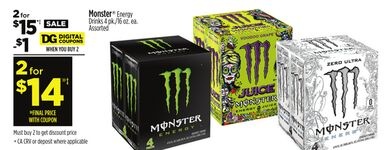 Monster® Energy Drinks