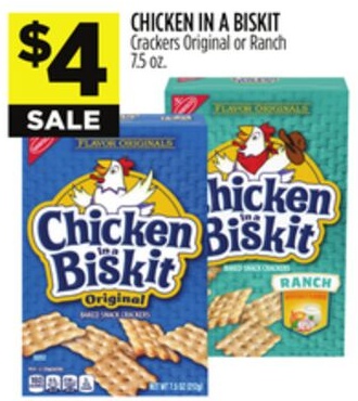 CHICKEN IN A BISKIT Crackers
