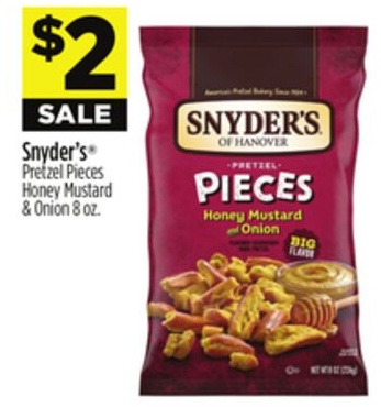 Snyder's® Pretzel Pieces Honey Mustard & Onion