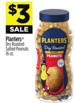 Planters® Dry Roasted Salted Peanuts
