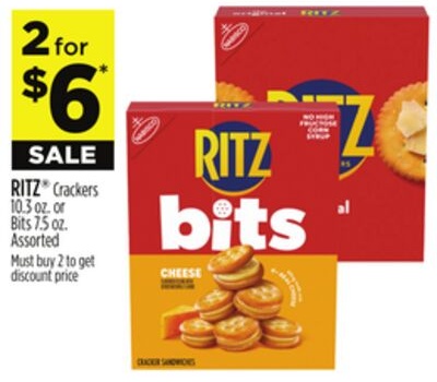 RITZ® Crackers or Bits
