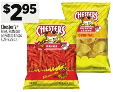 Chester's® Fries, Puffcorn or Potato Crisps