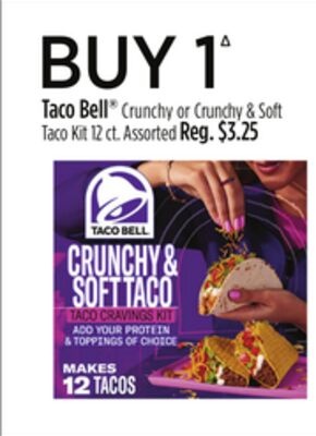 Taco Bell® Crunchy or Crunchy & Soft Taco Kit