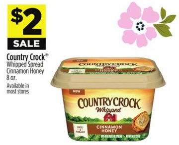 Country Crock® Whipped Spread Cinnamon Honey