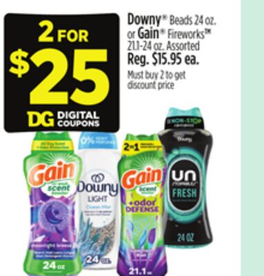 Downy® Beads or Gain® Fireworks™