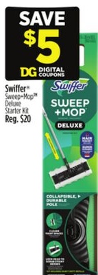 Swiffer® Sweep+Mop™ Deluxe Starter Kit