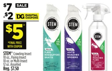 STEM® Crawling Insect 10 oz., Flying Insect 10 oz. or Multi Insect 12 oz.