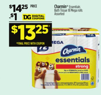 Charmin® Essentials Bath Tissue