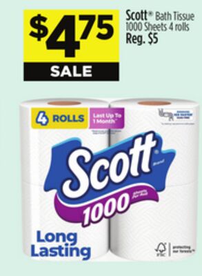 Scott® Bath Tissue