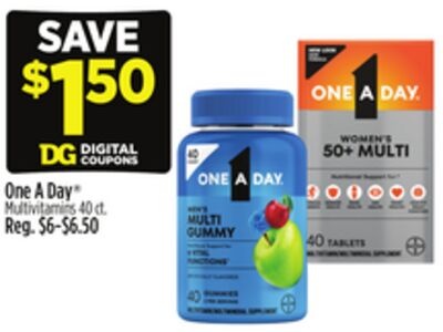 One A Day® Multivitamins