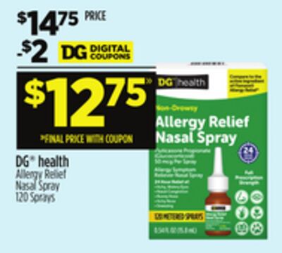 DG® health Allergy Relief Nasal Spray