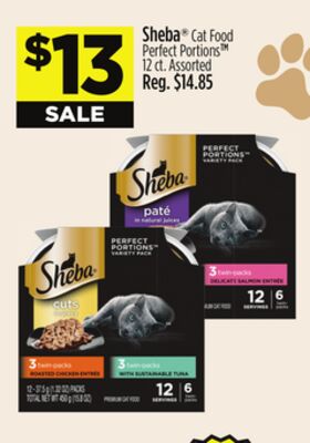 Sheba® Cat Food Perfect Portions