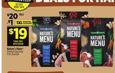 Nature's Menu® Premium Dog Food