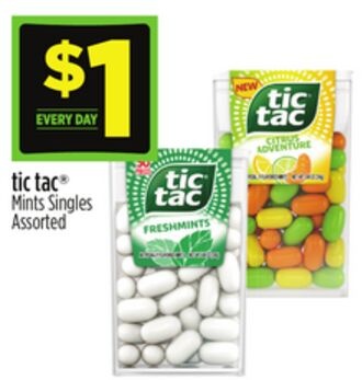 tic tac Mints Singles