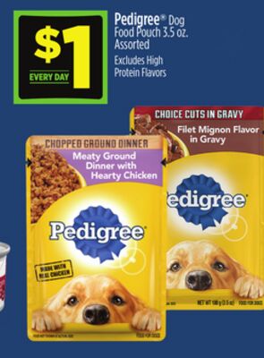 Pedigree Dog Food Pouch