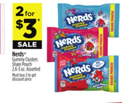 Nerds® Gummy Clusters Share Pouch