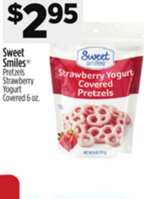 Sweet Smiles® Pretzels Strawberry Yogurt Covered