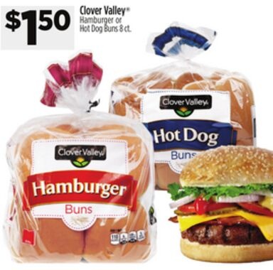 Clover Valley® Hamburger or Hot Dog Buns