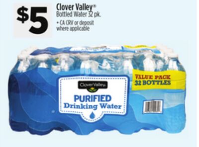 Clover Valley® Bottled Water