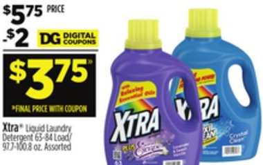 Xtra® Liquid Laundry Detergent