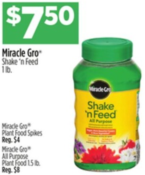 Miracle Gro® Shake'n Feed