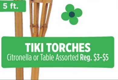 TIKI TORCHES