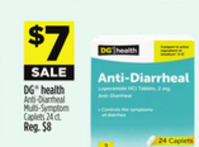 DG® health Anti-Diarrheal Multi-Symptom Caplets