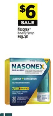 Nasonex® Nasal 30 Sprays