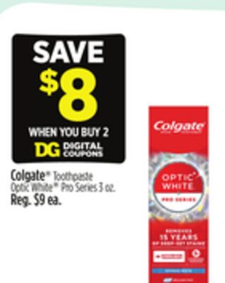 Colgate® Toothpaste Optic White® Pro Series