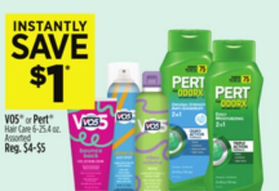VO5® or Pert® Hair Care