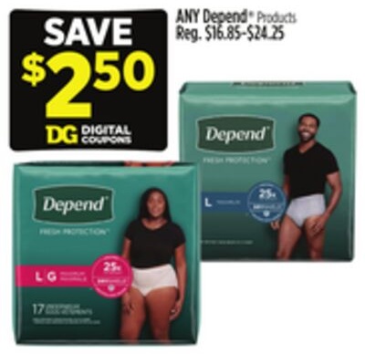 ANY Depend® Products
