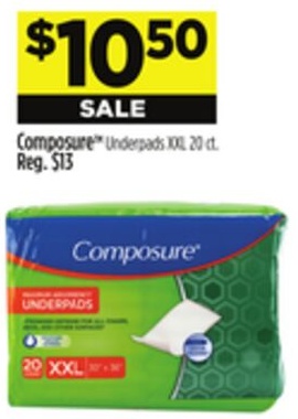 Composure™ Underpads XXL