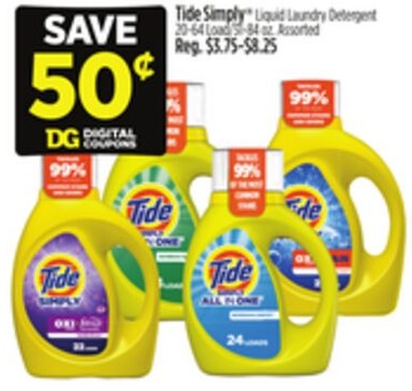 Tide Simply® Liquid Laundry Detergent