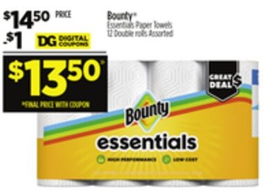Bounty® Essentials Paper Towels