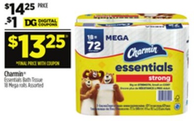 Charmin® Essentials Bath Tissue