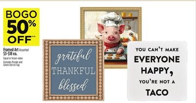 Framed Art
