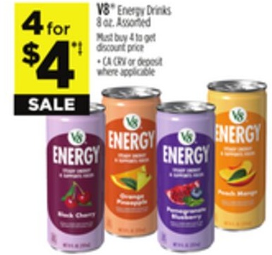 V8® Energy Drinks